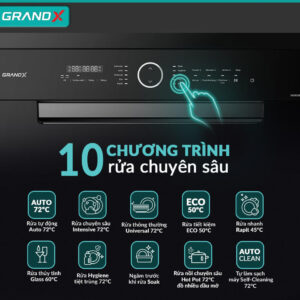 Máy rửa bát Grandx SMS8GX89G