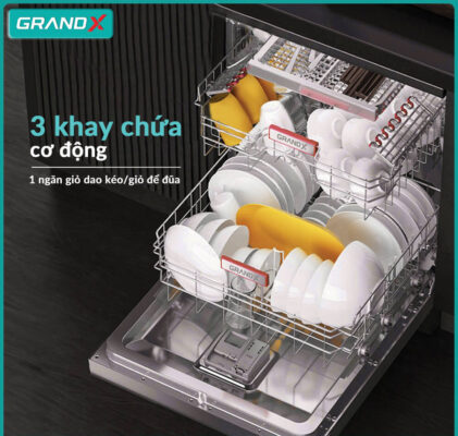 Máy rửa bát Grandx SMS8GX89G