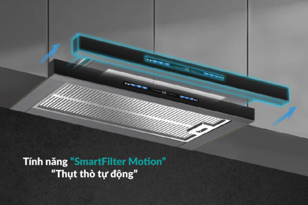 Hút mùi âm tủ GrandX GX H70F75B