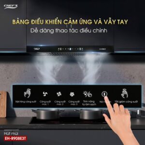 Máy hút mùi Chef's EH-R908E3T