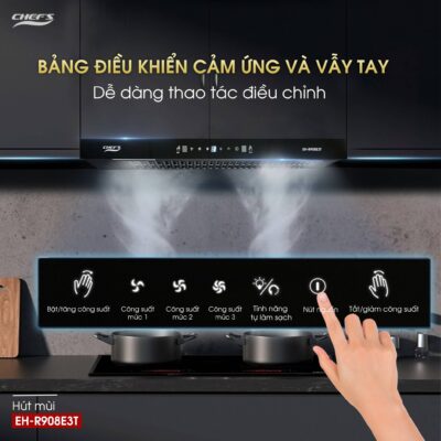 Máy hút mùi Chef's EH-R908E3T