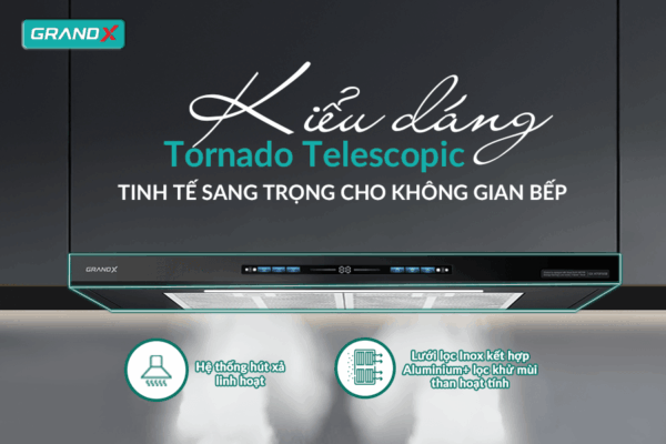 Hút mùi âm tủ GX H70F85B