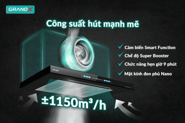 Hút mùi âm tủ GX H70F85B