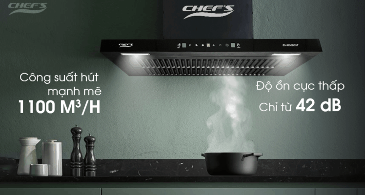 Máy hút mùi Chef's EH-R908E3T