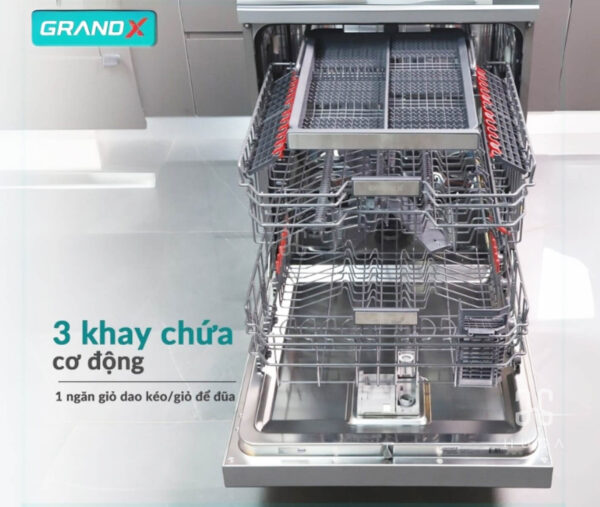Máy rửa bát GrandX SMS8GX89B