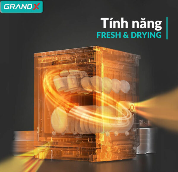 Máy rửa bát Grandx SMS8GX89G
