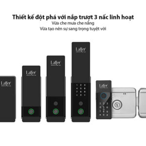 Khóa cổng vân tay ngoài trời Laffer A18 Pro