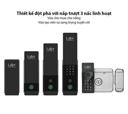 Khóa cổng vân tay ngoài trời Laffer A18 Pro