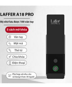 Khóa cổng vân tay ngoài trời Laffer A18 Pro