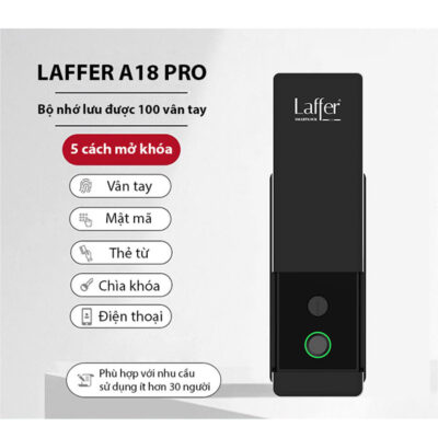 Khóa cổng vân tay ngoài trời Laffer A18 Pro