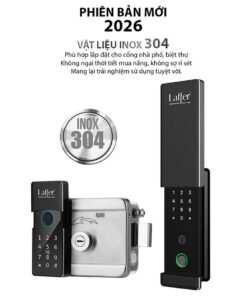 Khóa cổng vân tay ngoài trời Laffer A18 Pro