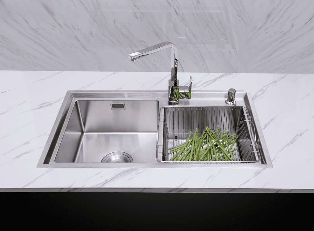 Chậu rửa bát 2 hố NOBINOX LIKEN NL786 Chậu rửa bát 2 hố NOBINOX LIKEN NL786