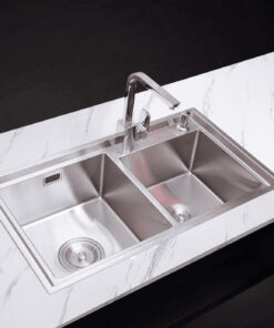 Chậu rửa bát 2 hố NOBINOX LIKEN NL786 Chậu rửa bát 2 hố NOBINOX LIKEN NL786