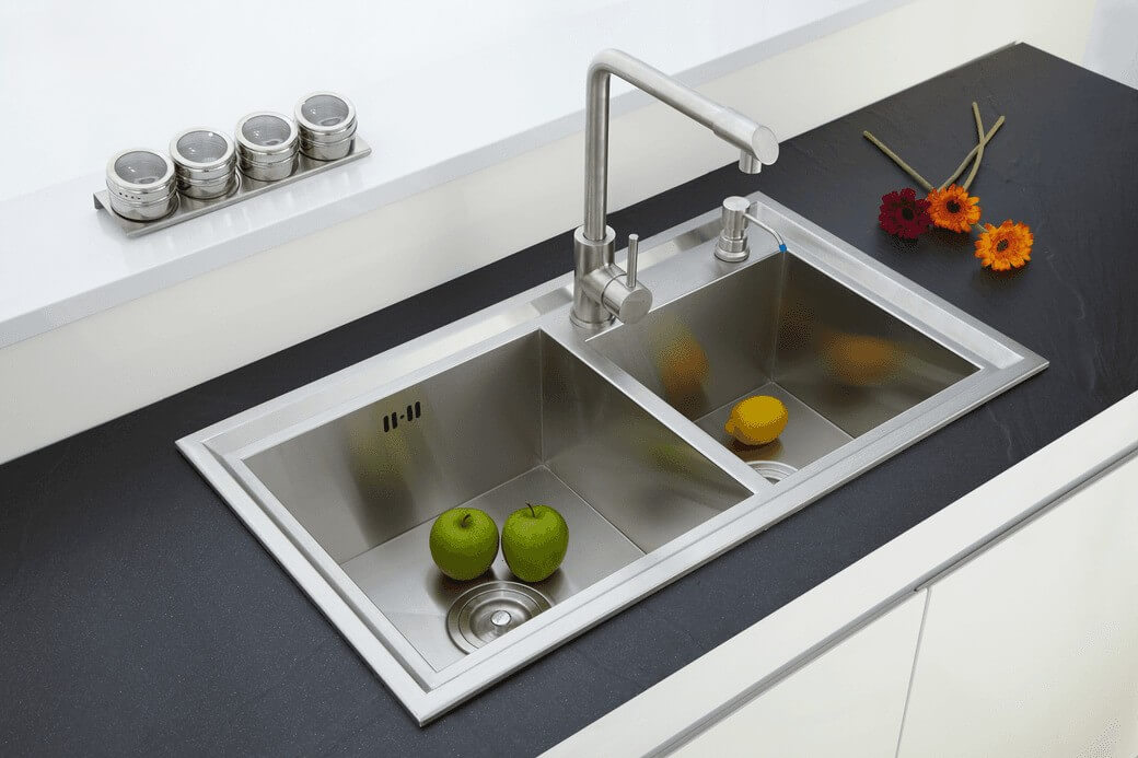 Chậu rửa bát 2 hố NOBINOX LIKEN NL786 Chậu rửa bát 2 hố NOBINOX LIKEN NL786