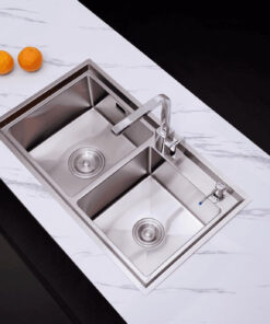 Chậu rửa bát 2 hố NOBINOX LIKEN NL786 Chậu rửa bát 2 hố NOBINOX LIKEN NL786