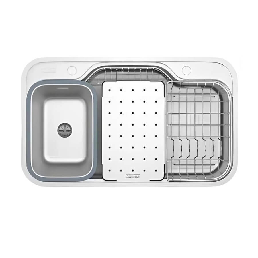 Chậu rửa bát chống xước Konox Dekor 8048SU