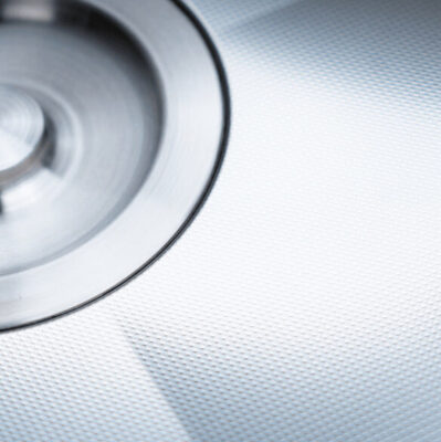 Bề mặt linen chống xước của chậu rửa NOBINOX