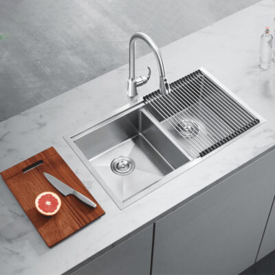 Chậu rửa bát 2 hố NOBINOX LUMIA NJ524