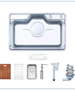 Chậu rửa bát 1 hố NOBINOX LIKEN NL725D