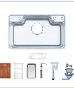 Chậu rửa bát 1 hố NOBINOX LIKEN NL792D