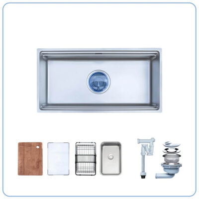 Chậu rửa bát 1 hố NOBINOX LIRA NJ562D