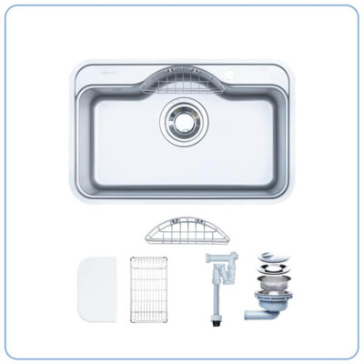 Chậu rửa bát 1 hố NOBINOX ROSA NN975D