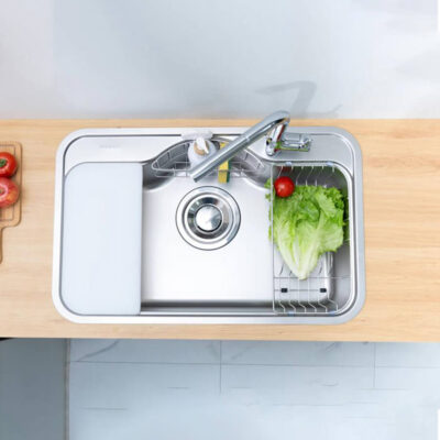 Chậu rửa bát 1 hố NOBINOX ROSA NN975D