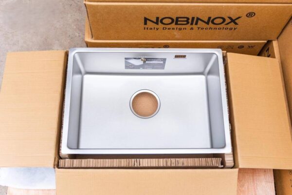 Chậu rửa bát 1 hố NOBINOX LISA NN645S