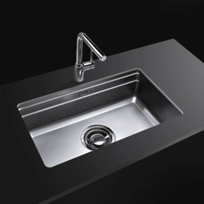 Chậu rửa bát 1 hố NOBINOX LIRA NJ562D