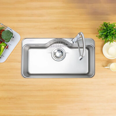 Chậu rửa bát 1 hố NOBINOX ROSA NN995D