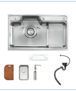 Chậu rửa bát 1 hố NOBINOX HIGON NH905