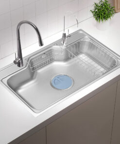 Chậu rửa bát 1 hố to kiểu nhật GS11.80