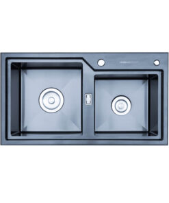 Chậu rửa bát 2 hố NOBINOX LUMIA NJ513B