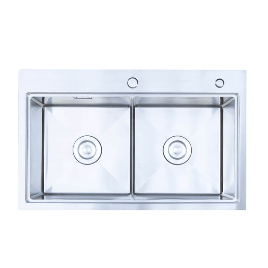 Chậu rửa bát 2 hố NOBINOX LUMIA NJ522