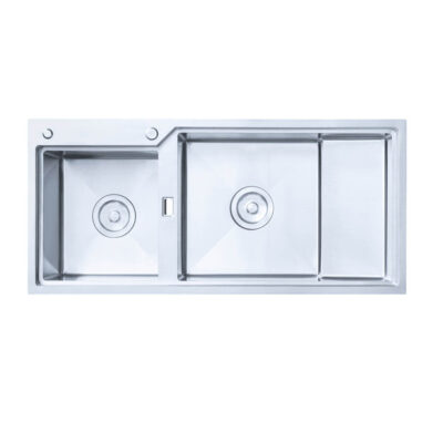 Chậu rửa bát 2 hố NOBINOX RAZIA NJ575