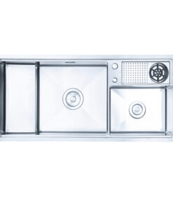 Chậu rửa bát 2 hố NOBINOX RAZIA NJ577