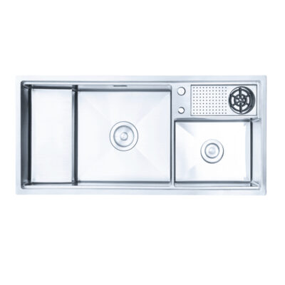 Chậu rửa bát 2 hố NOBINOX RAZIA NJ577