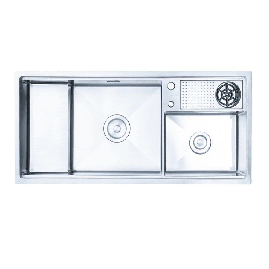 Chậu rửa bát 2 hố NOBINOX RAZIA NJ577