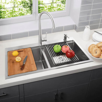 Chậu rửa bát 2 hố NOBINOX LIKEN NL785