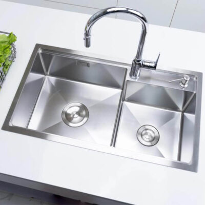 Chậu rửa bát 2 hố NOBINOX LUMIA NJ507D