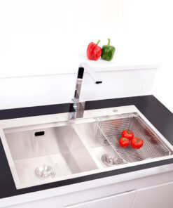 Chậu rửa bát 2 hố NOBINOX LIKEN NL785