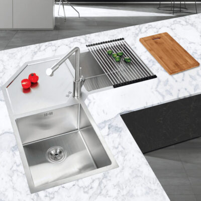 Chậu rửa bát 2 hố NOBINOX LIKEN NL700