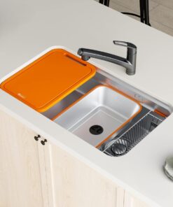 Chậu rửa bát phong cách Nhật Konox Tari Smart 8047