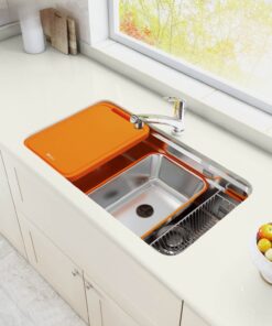 Chậu rửa bát phong cách Nhật Konox R50 TARI 8047SU