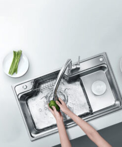 Chậu rửa bát 1 hố NOBINOX HIGON NH905