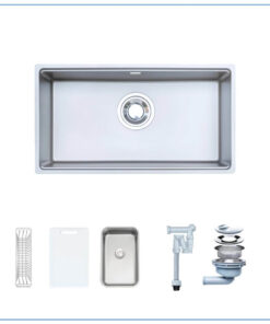 Chậu rửa bát 1 hố NOBINOX ROSA NN974DT