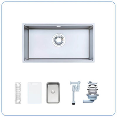 Chậu rửa bát 1 hố NOBINOX ROSA NN974DT