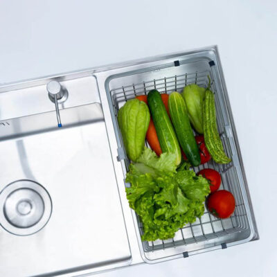 Chậu rửa bát 1 hố NOBINOX LUMIA NJ558B