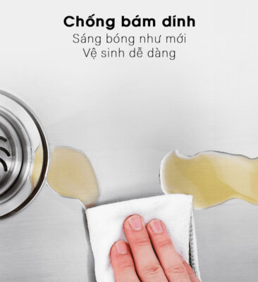 Chậu rửa bát NOBINOX chống bám dầu mỡ