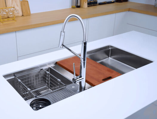 Chậu rửa bát 2 hố NOBINOX RAZIA NJ577